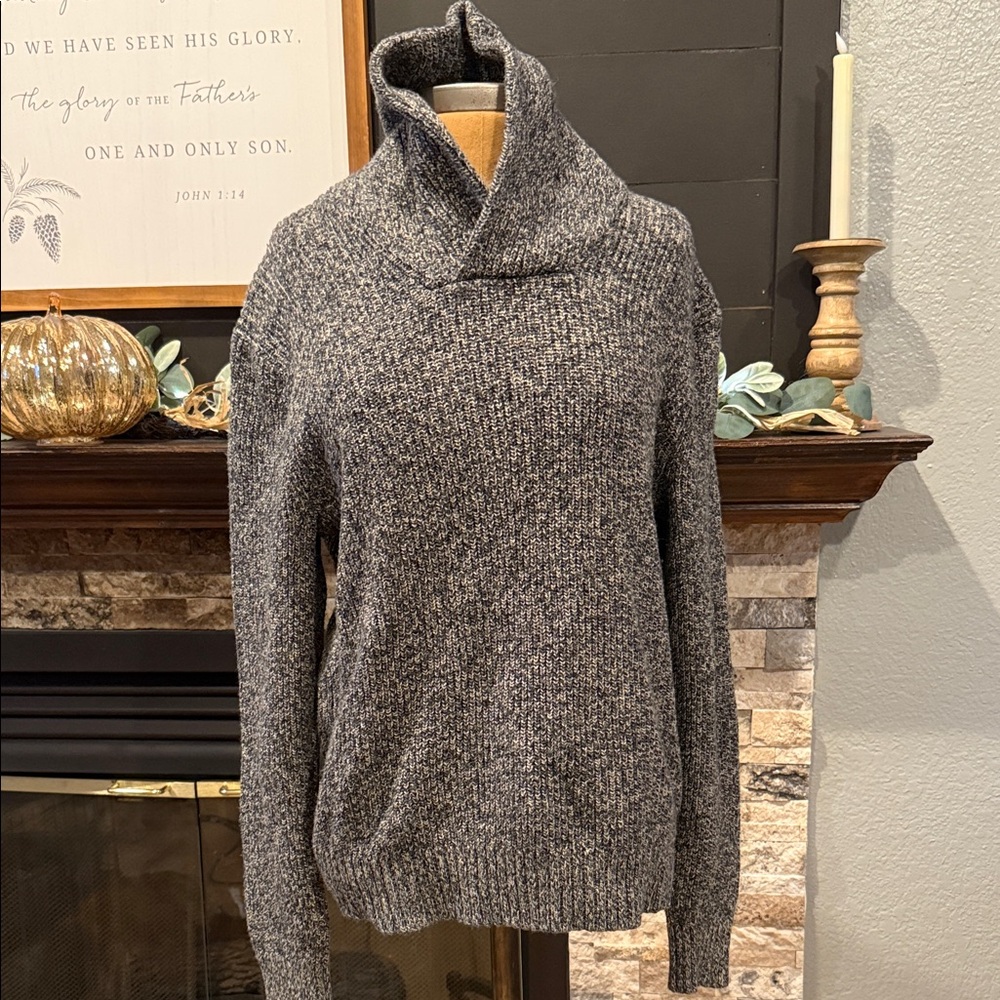 American Eagle Outfitters Charcoal Turtleneck Sweater